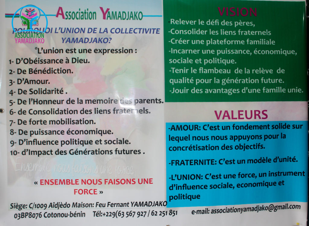 Réunion à Cotonou- Septembre 2016